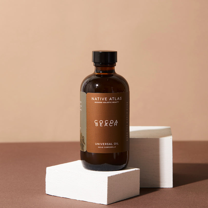 Cocoa Beach Universal Oil, sweet orange and sandalwood body oil by Native Atlas